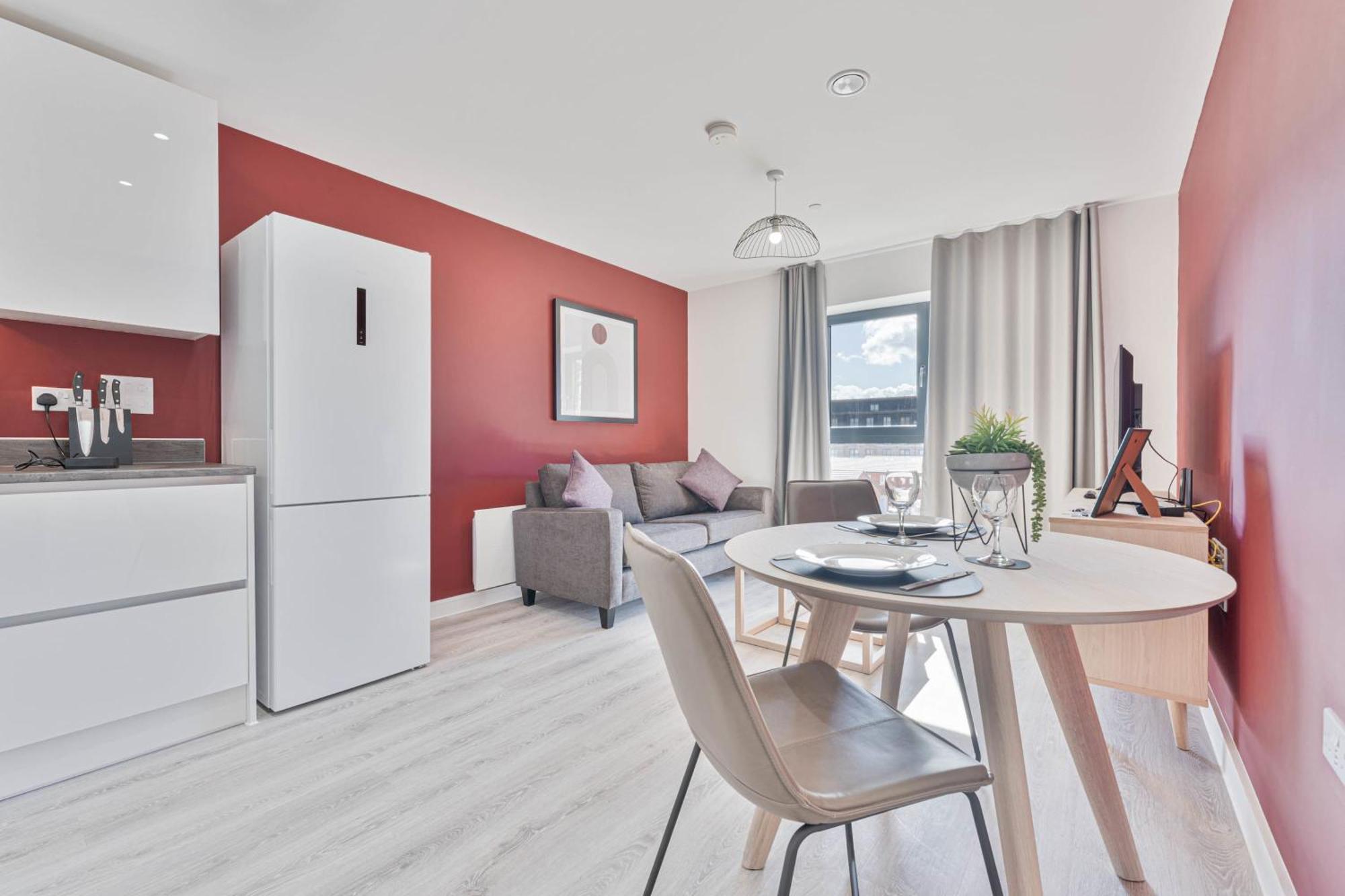 Stayzeni, Hardwick House Derby Smart 1 Bed Flat Exteriér fotografie